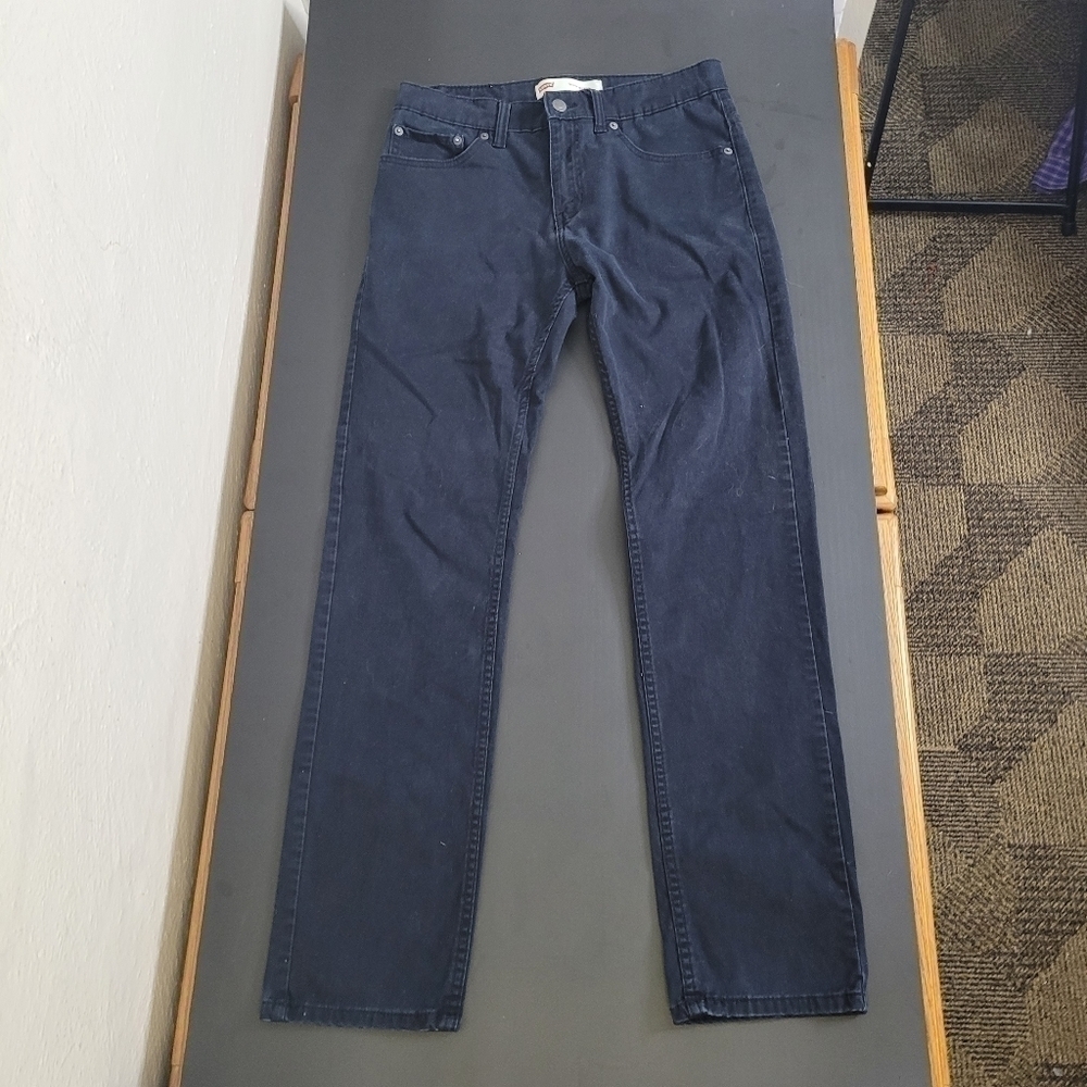 Levi's Women 511 Slim Fit Pants Size 18Reg 29x29 Dark Navy Blue